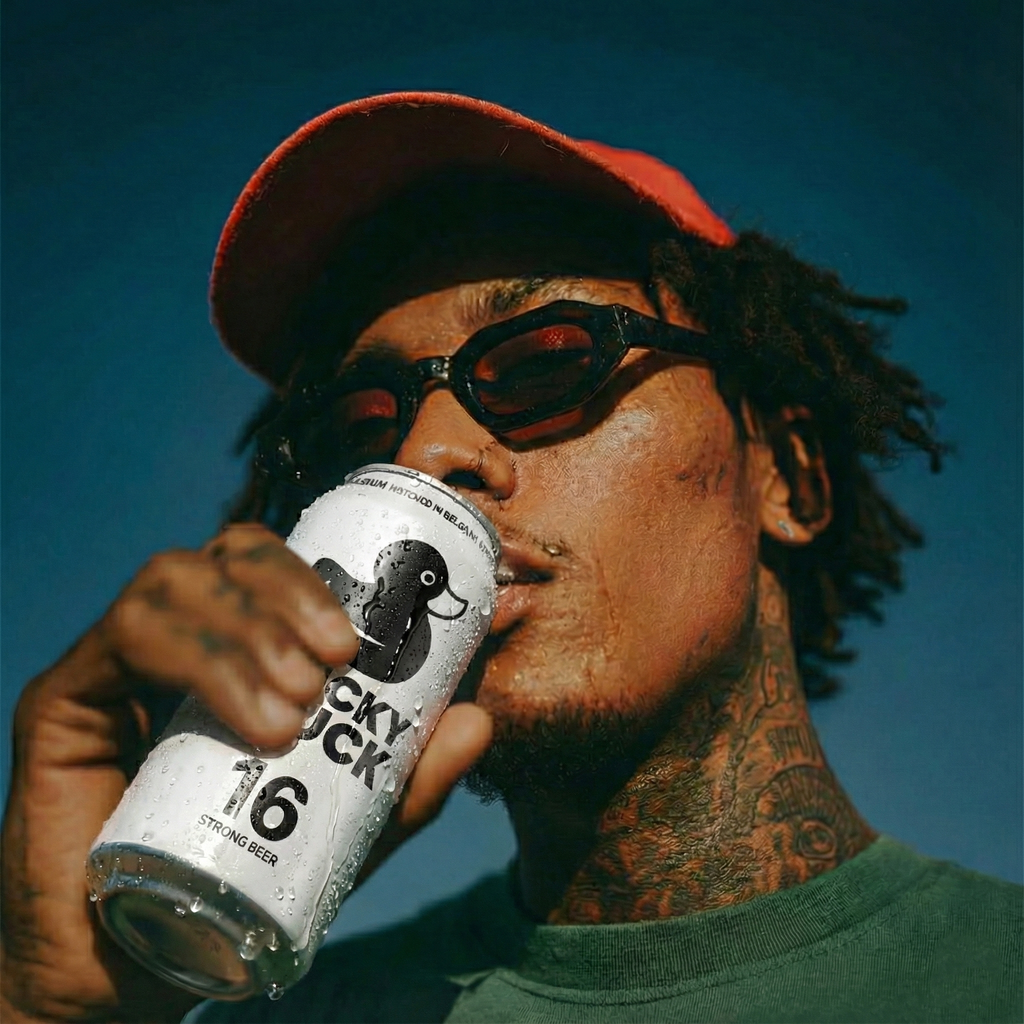 One Lucky Duck 16% Strong Beer 500ml Can